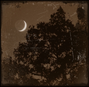 Antique style of Crescent Moon